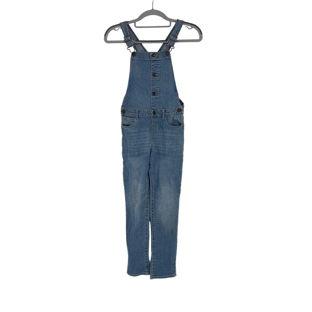 OshKosh Bgosh Kids Denim Overalls Jumpsuit Blue Jeans Size 10